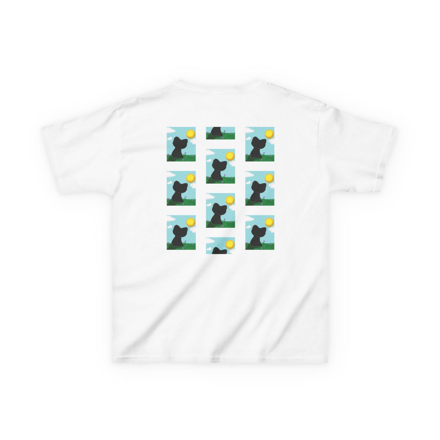 Kids 'Sungazing Kitty' Graphic Tee — Pattern Shirt