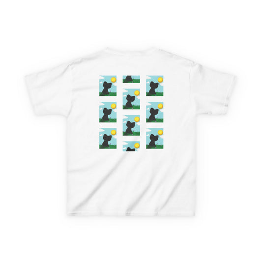 Kids 'Sungazing Kitty' Graphic Tee — Pattern Shirt