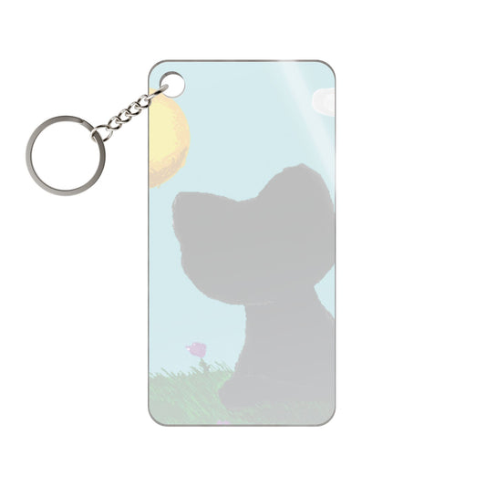 Single-Sided Printed Keychain Charm